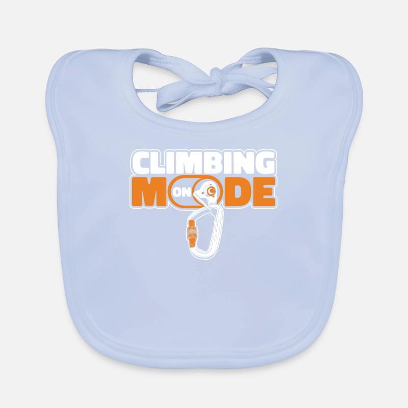 Climbing Mode On Sportklettern Speedklettern Baby Bio-Lätzchen