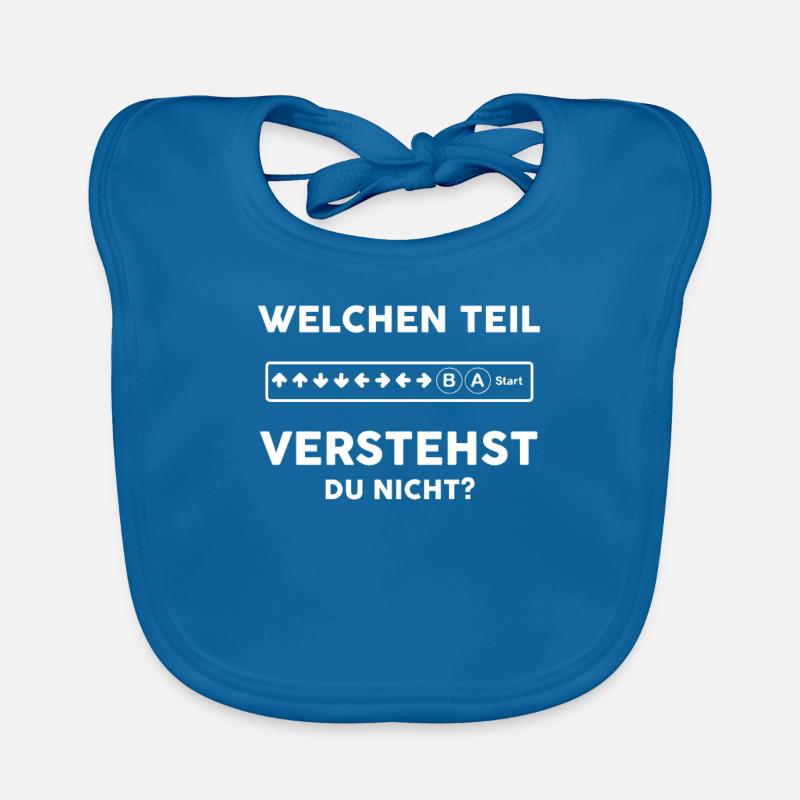 Welchen Teil verstehst du nicht Game Cheat Code Baby Bio-Lätzchen