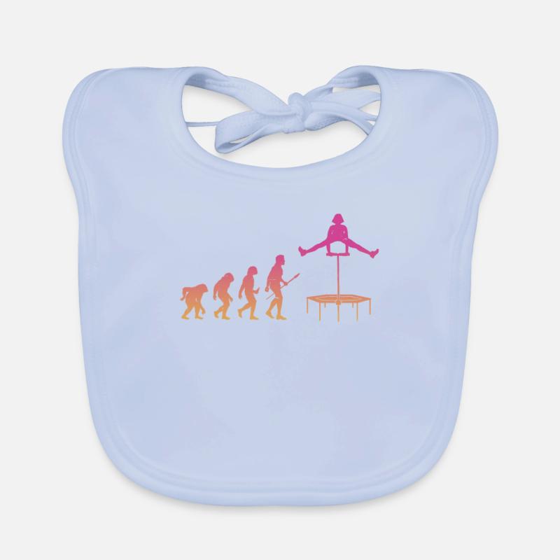 Evolution Trampoline Trampoline Gymnaste Bavoir bio Bébé