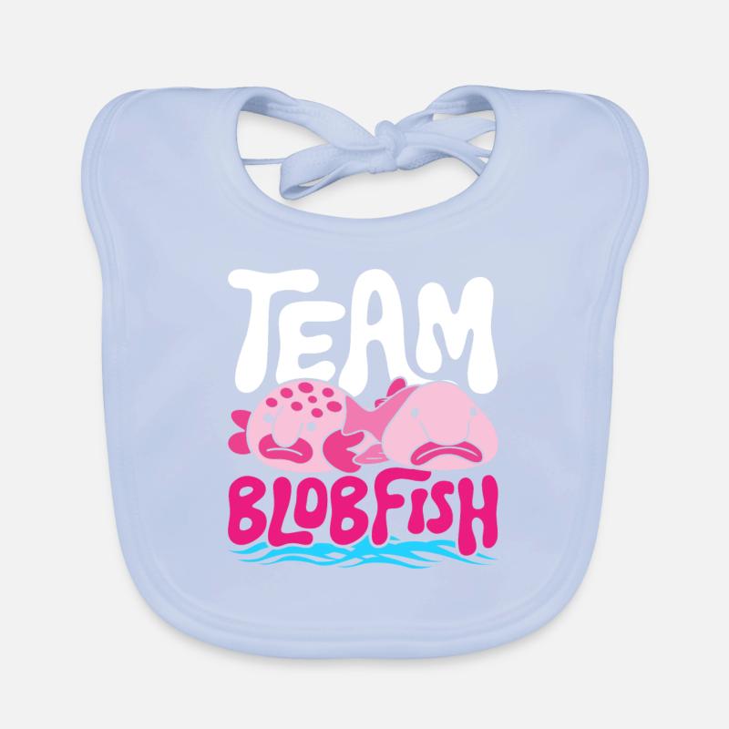 Blobfisch Team Blobfish Baby Bio-Lätzchen