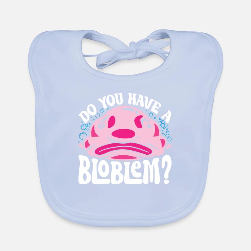 Blobfisch Avez-vous un Bloblem? Bavoir bio Bébé
