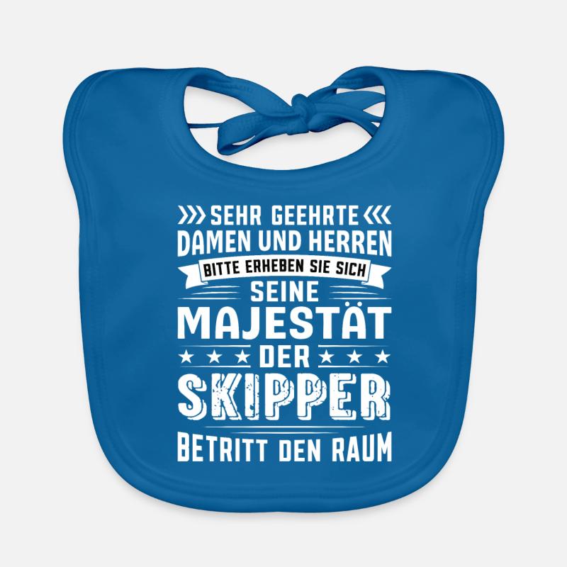 Skipper Geburtstag Skipper Sprüche Skipper Baby Bio-Lätzchen