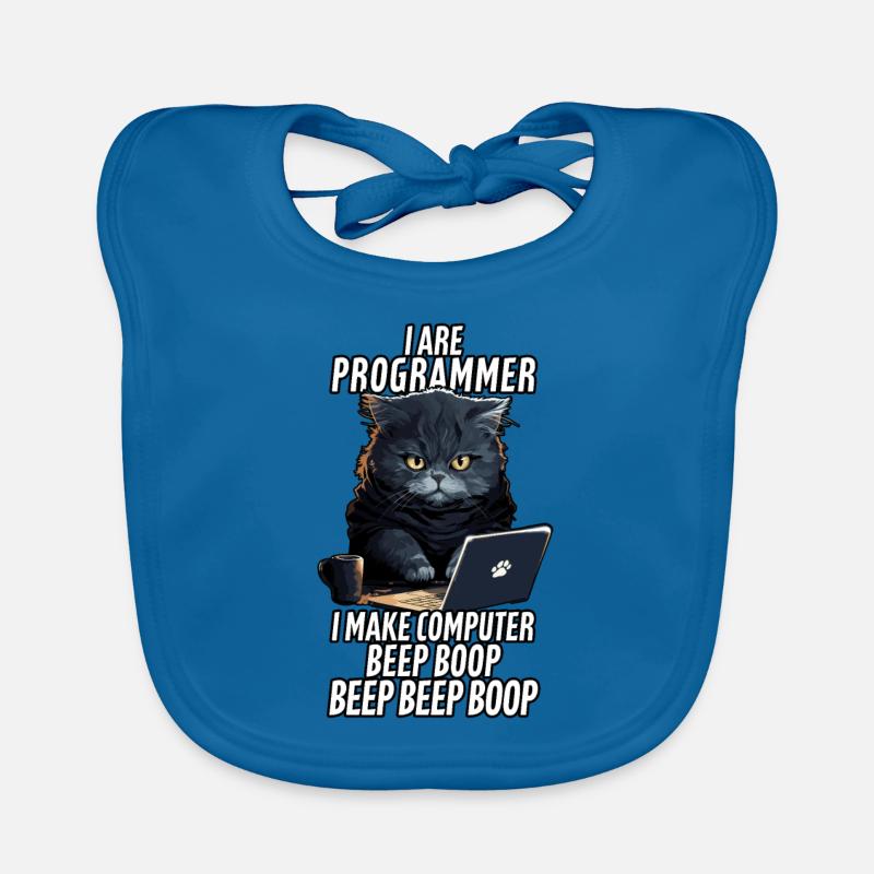 Je suis un programmeur Beep Boop Bavoir bio Bébé
