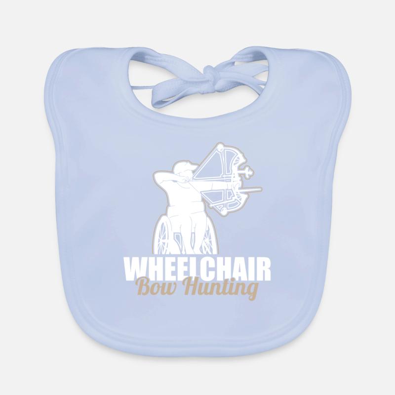 Chasse à l’arc Bowhunter Fauteuil roulant Bavoir bio Bébé