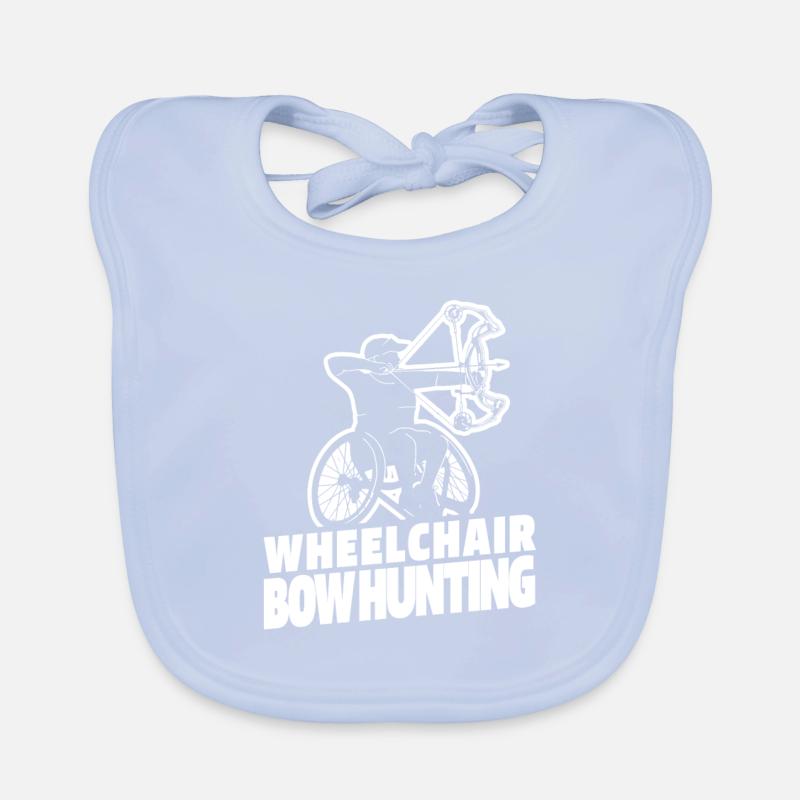 Chasse à l’arc Bowhunter Fauteuil roulant Bavoir bio Bébé