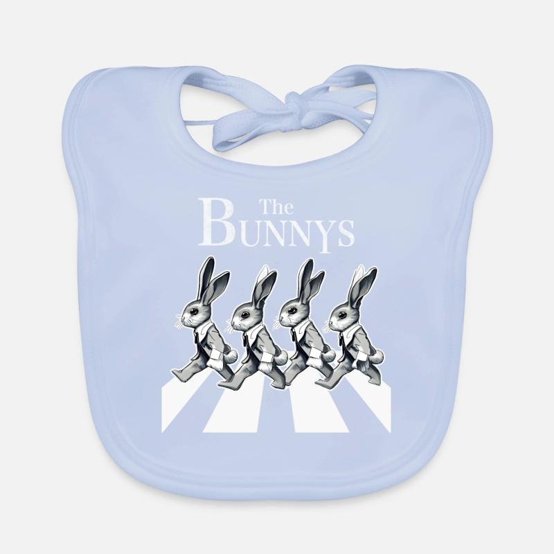 Lapins Bavoir bio Bébé