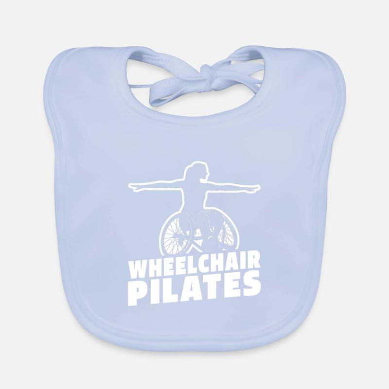 Pilates Rollstuhl Baby Bio-Lätzchen