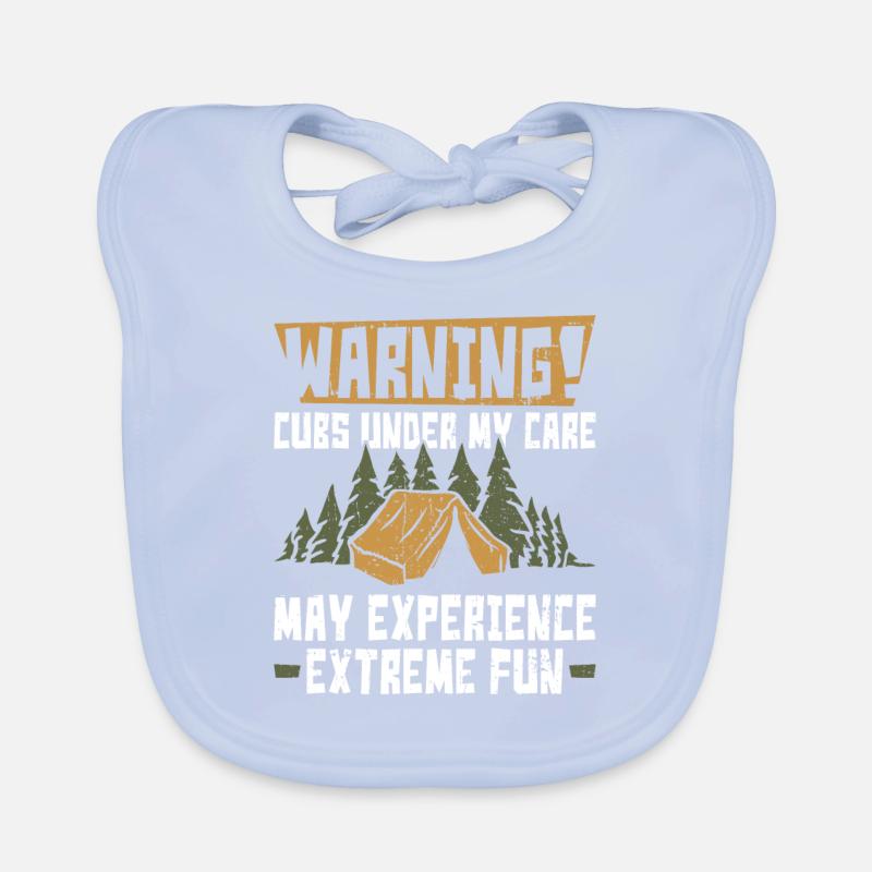 Cub Scouting Design Für Einen Pfadfinderführer Organic Baby Bibs
