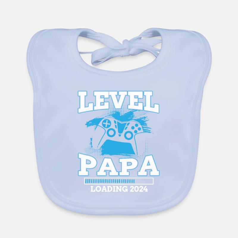 Papa Level Loading 2024 Baby Bio-Lätzchen