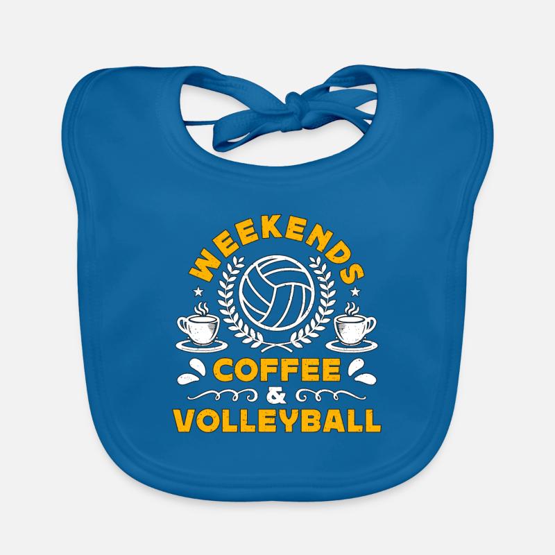Ensemble de café et de volley-ball de beach-volleyball Week-ends Bavoir bio Bébé