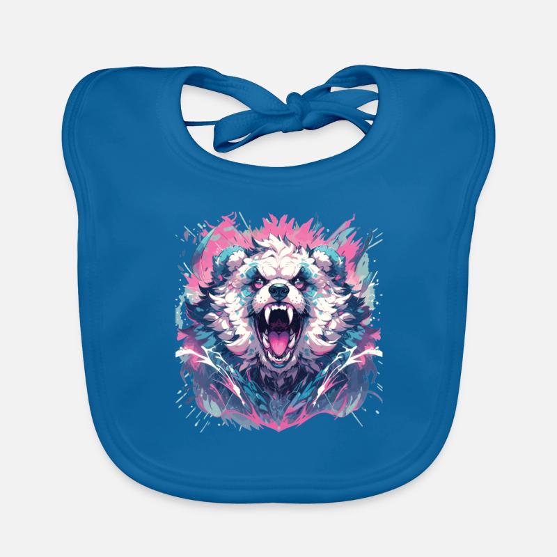 Panda Panda Head Panda Bear Panda Panda Baby Organic Baby Bibs
