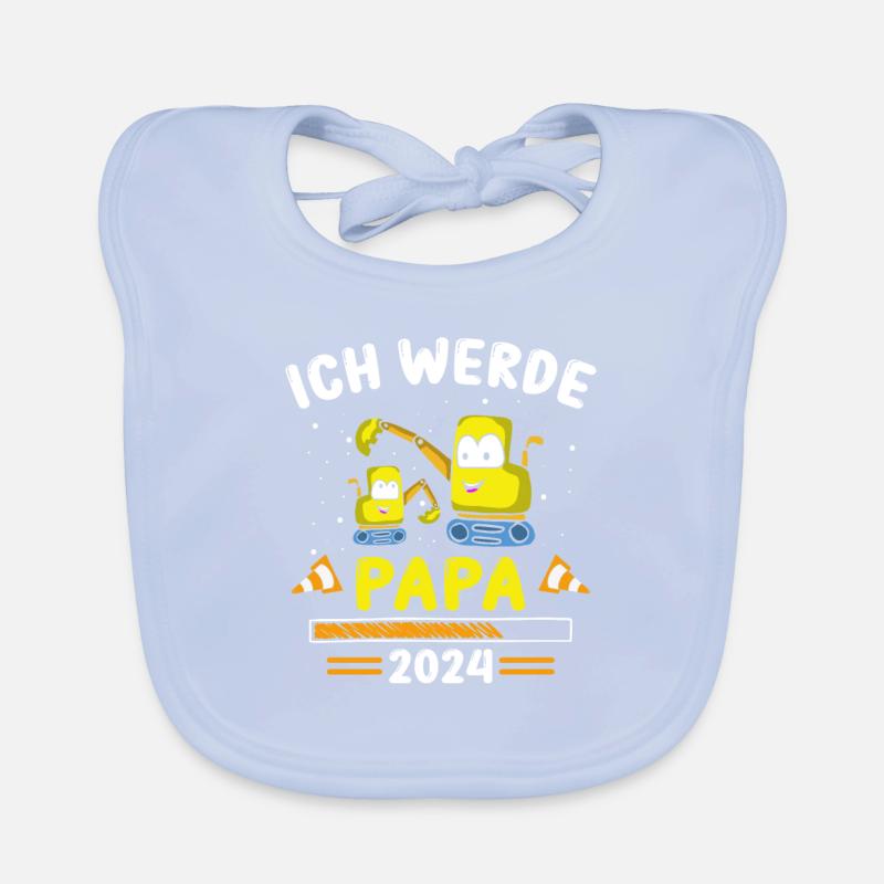 Papa 2024 Loading Baby Bio-Lätzchen