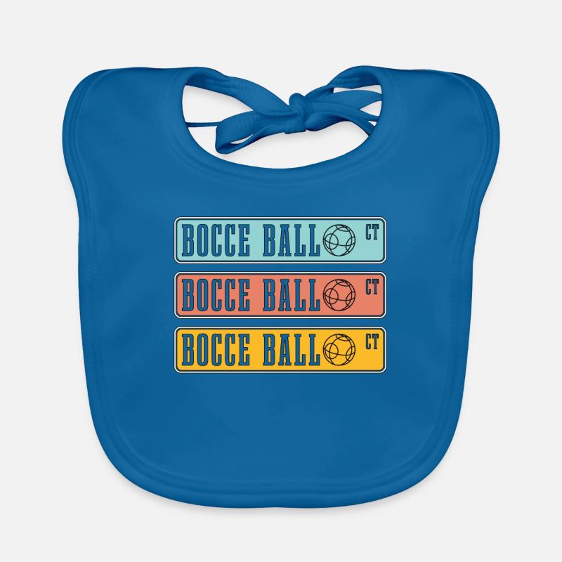 Bocce Ball Petanque Boules Player Bocce Ball Set Baby Bio-Lätzchen