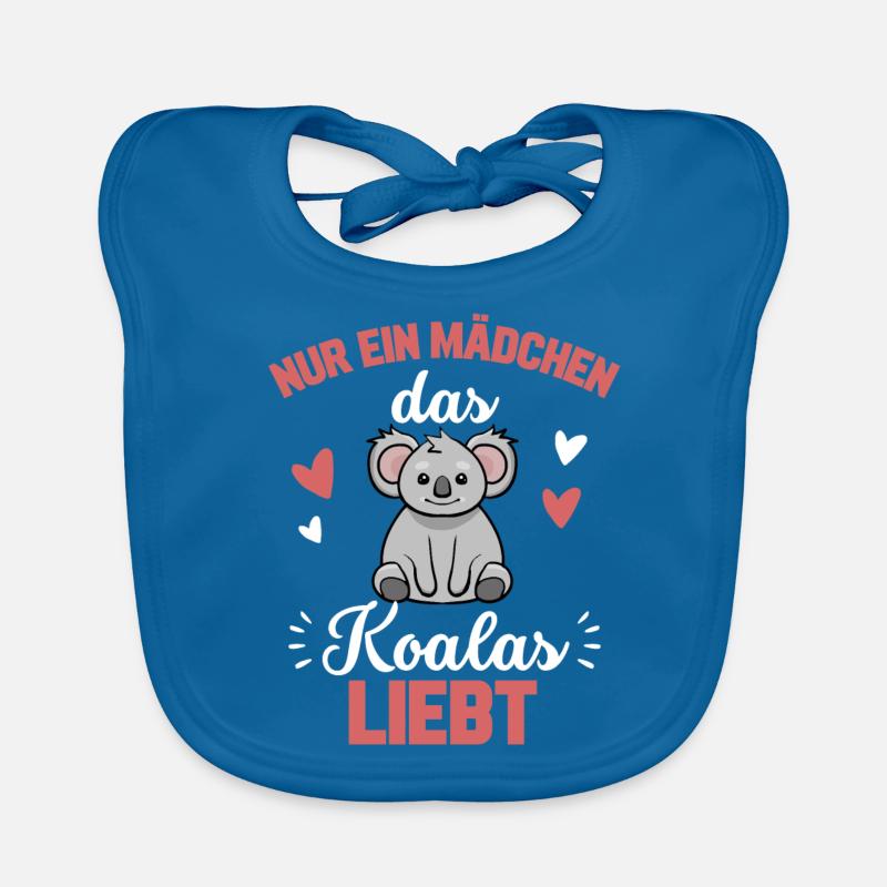 Australien Tier Mädchen Geschenk Niedliches Koala Baby Bio-Lätzchen