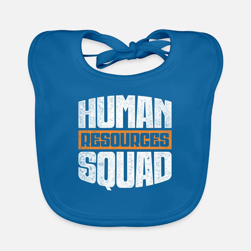 HR Manager Personalmanager Human Resources Squad Baby Bio-Lätzchen