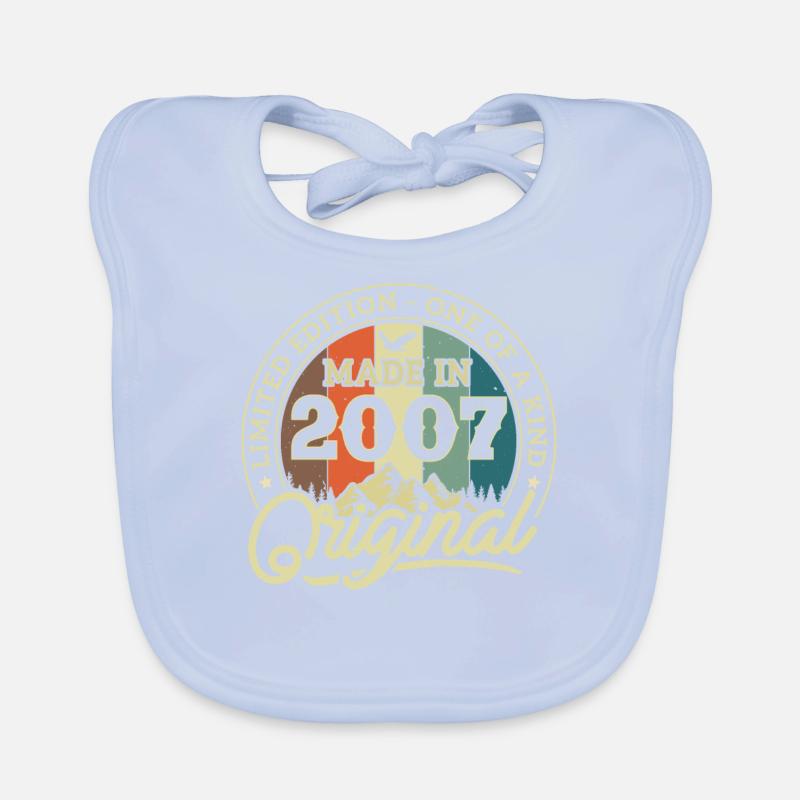 Vintage 2007 Geschenk Baby Bio-Lätzchen