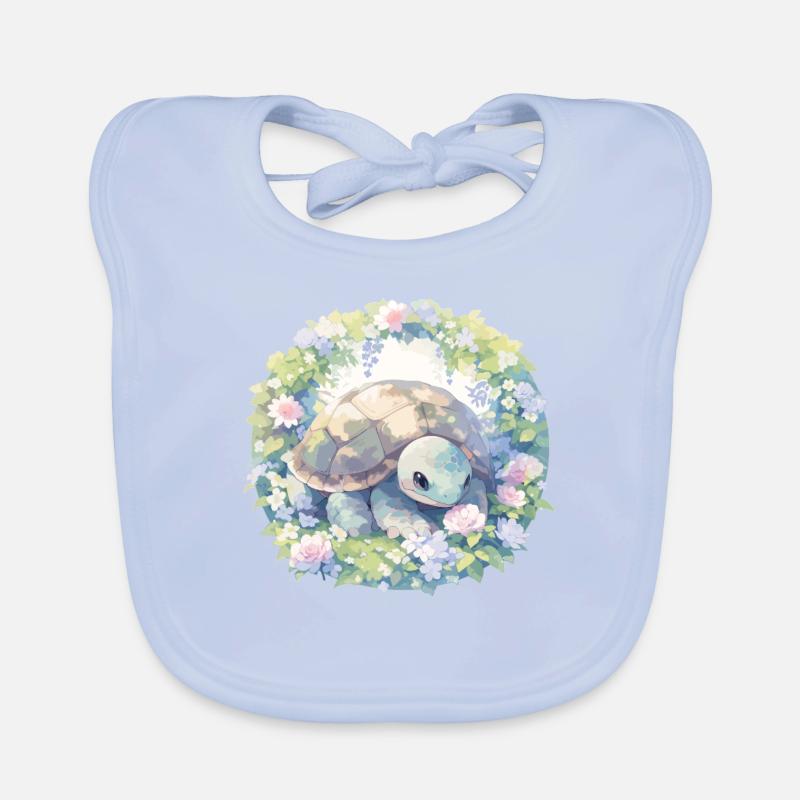 Turtle Lizard Turtle Baby Turtles Organic Baby Bibs