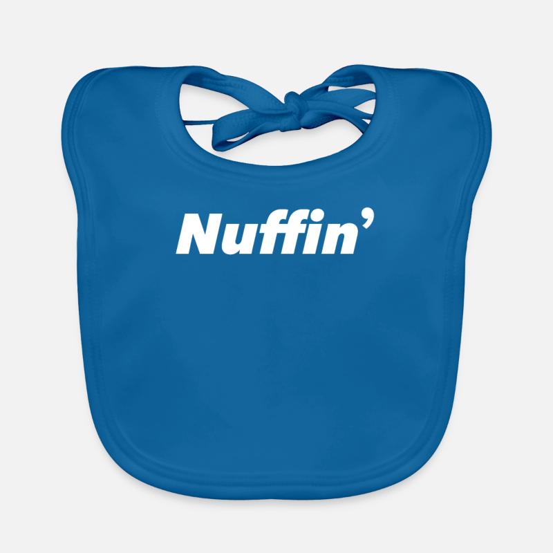 Nuffin Nothing No comment Funny Organic Baby Bibs