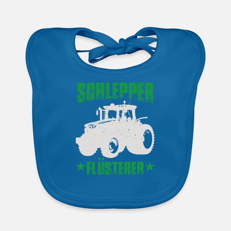 Schlepper Flüsterer Traktor Baby Bio-Lätzchen