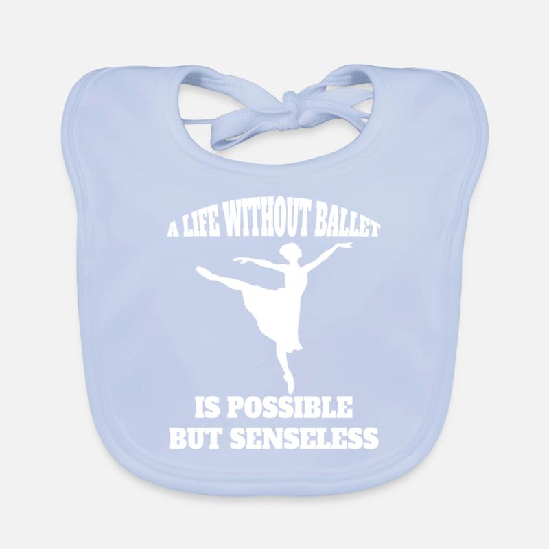 Ballet Dance Class Gift Dance Dancer Ballerina Organic Baby Bibs