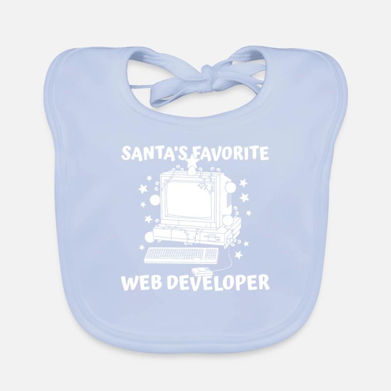Web Developer Web Developer Organic Baby Bibs