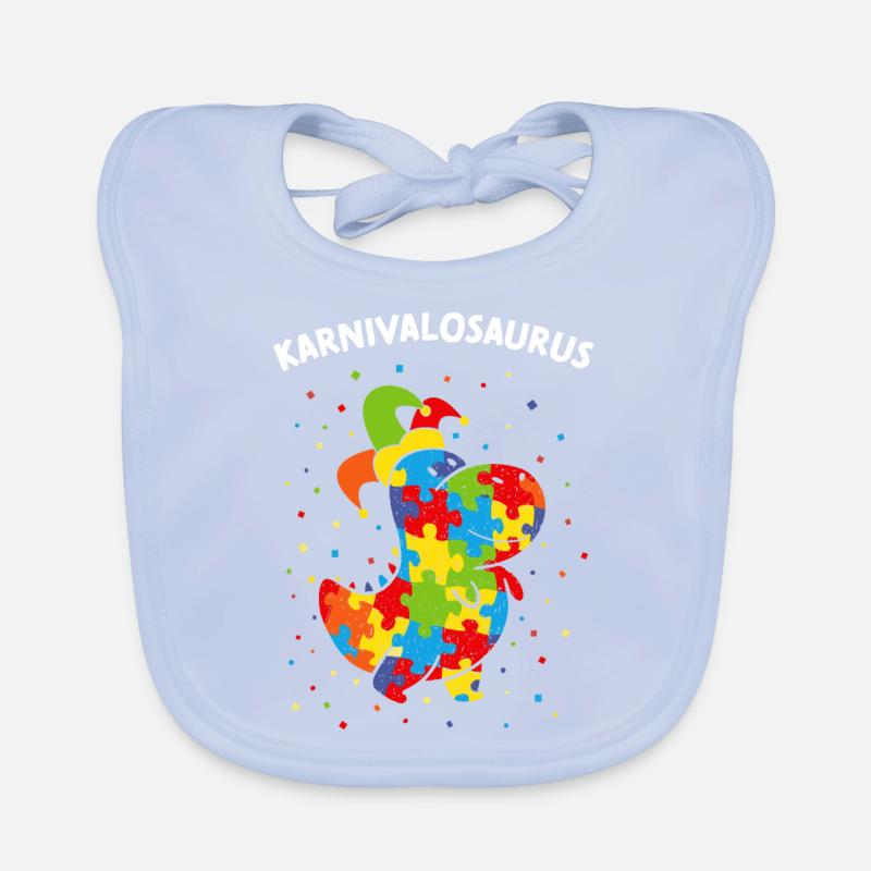Remplacement du costume de dinosaure Confetti Dino de Carnaval Bavoir bio Bébé