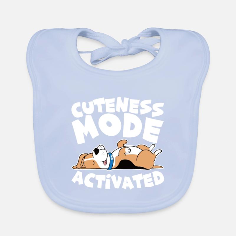 Mode mignon activé 4 Bavoir bio Bébé