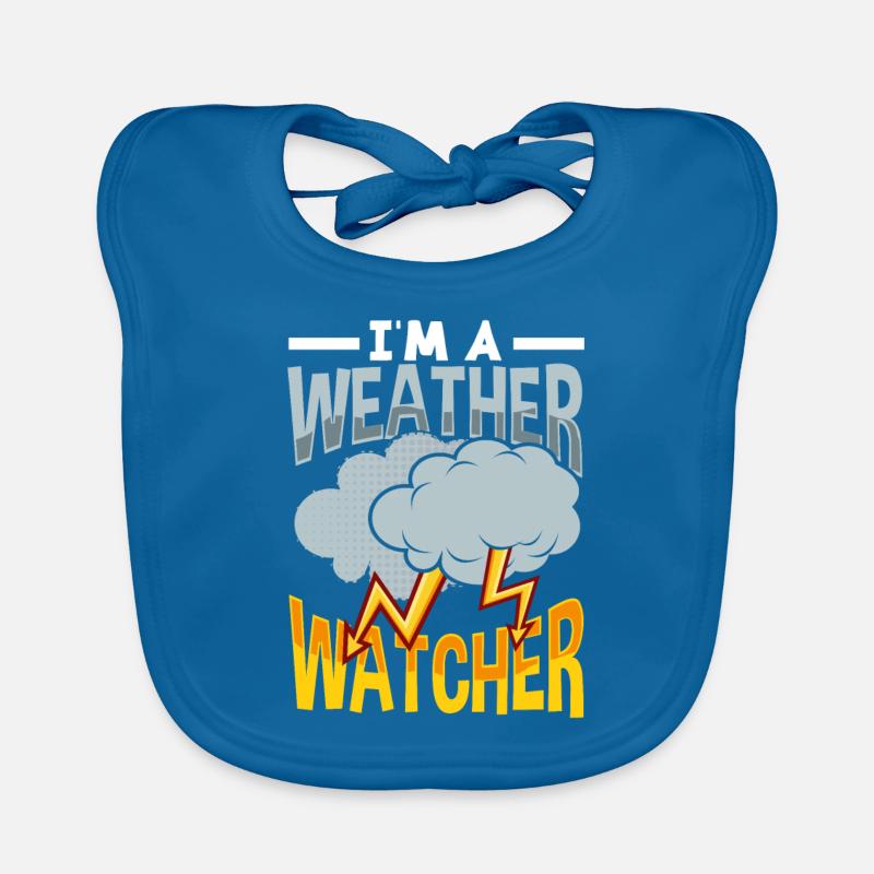 Meteorologist Meteorology Storm Chaser Gift Organic Baby Bibs