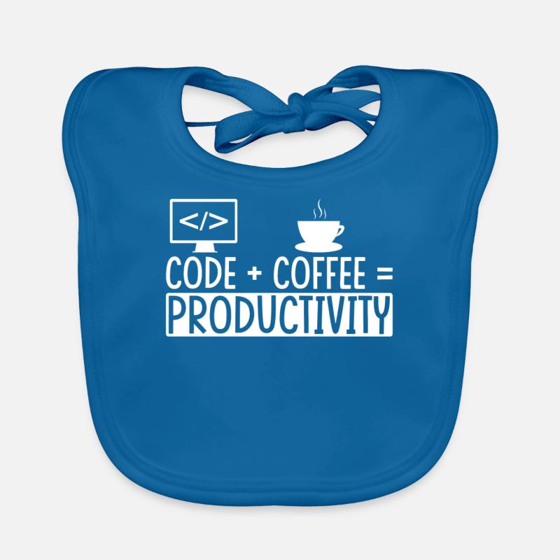 Coder Café Cadeau Bavoir bio Bébé