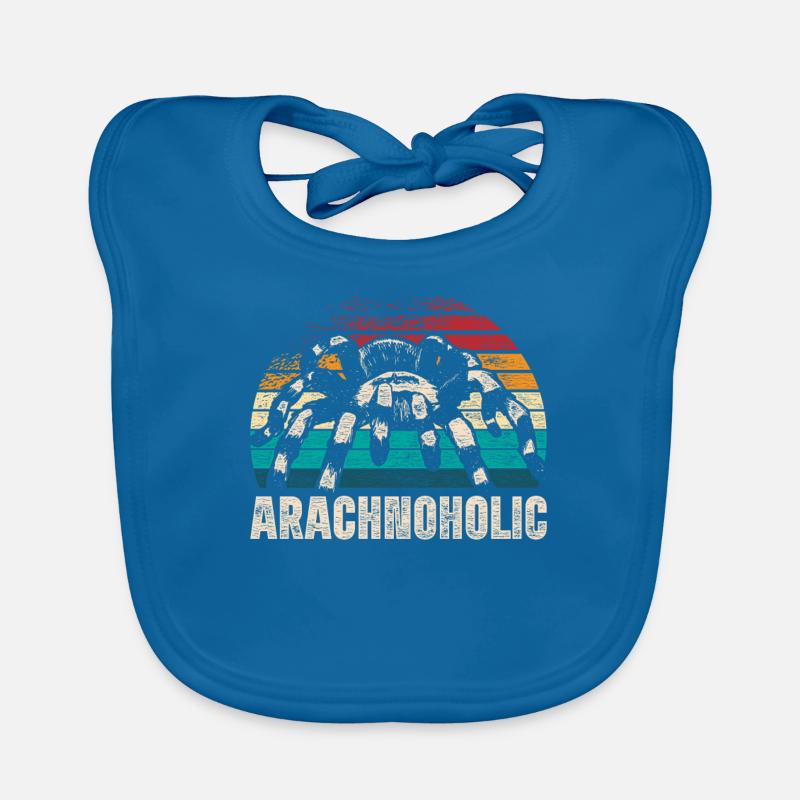Tarantula Tarantulas Arachnoholic Organic Baby Bibs