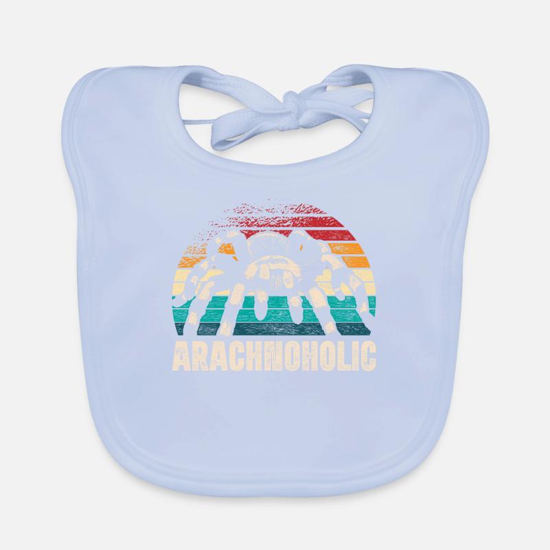 Tarantula Tarantulas Arachnoholic Organic Baby Bibs