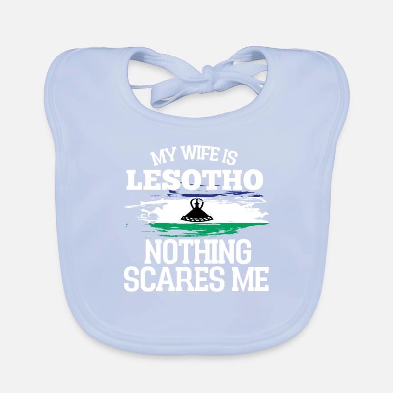 Lesotho Ehefrau Baby Bio-Lätzchen