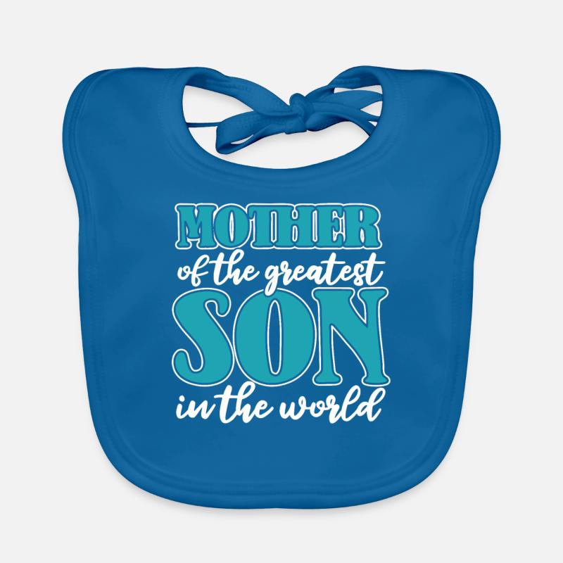 Mom Mutter Sohn Baby Bio-Lätzchen