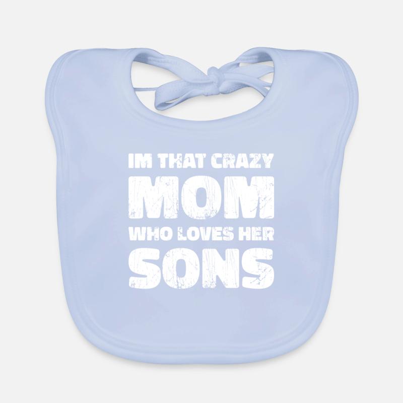 Mom Mutter Sohn Baby Bio-Lätzchen