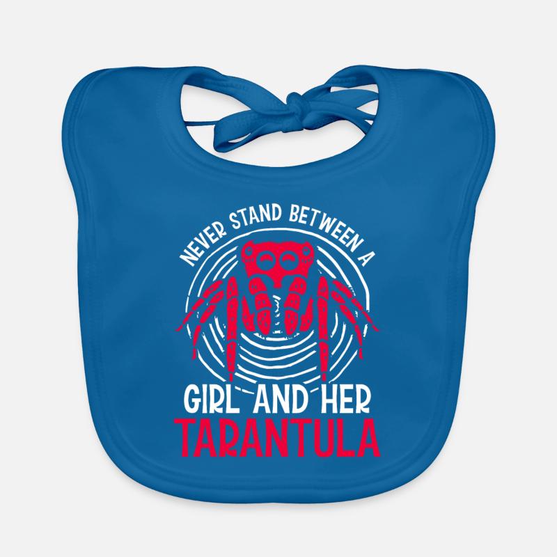 Tarantula tarantula holder Organic Baby Bibs