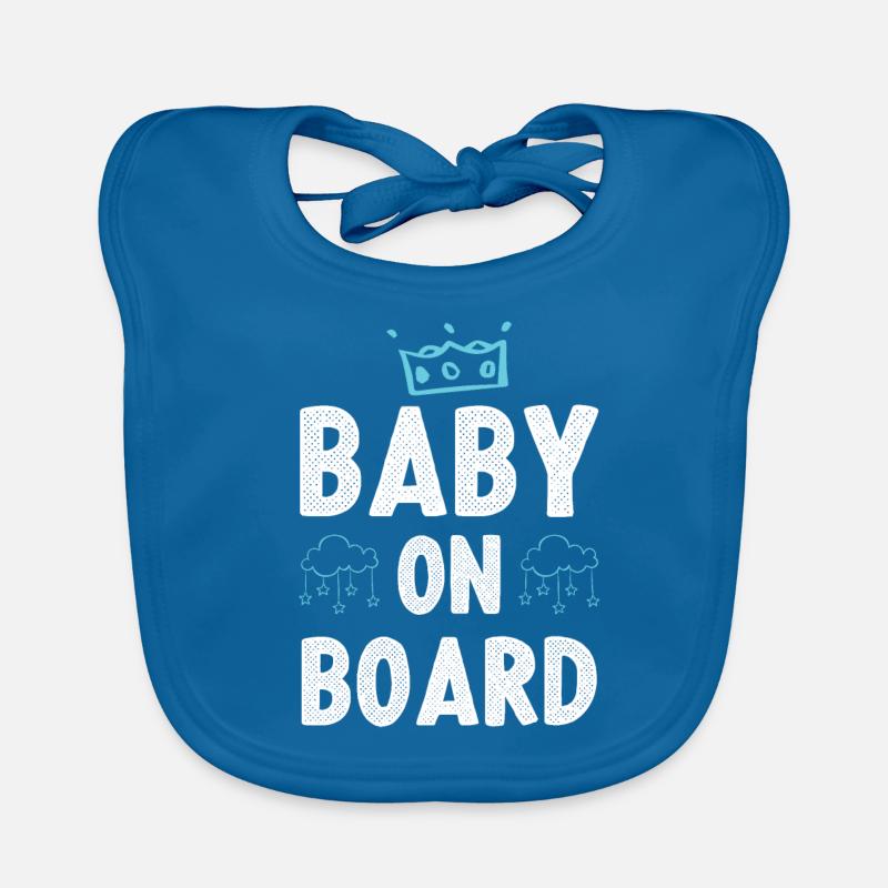 Bébé à bord Bavoir bio Bébé