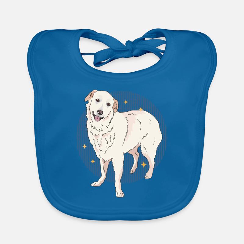 Pyrenäenberghund Hunde | Hundebesitzer Geschenk Baby Bio-Lätzchen