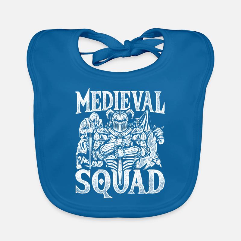 Mittelalterfest Mittelaltermarkt Medieval Squad Baby Bio-Lätzchen