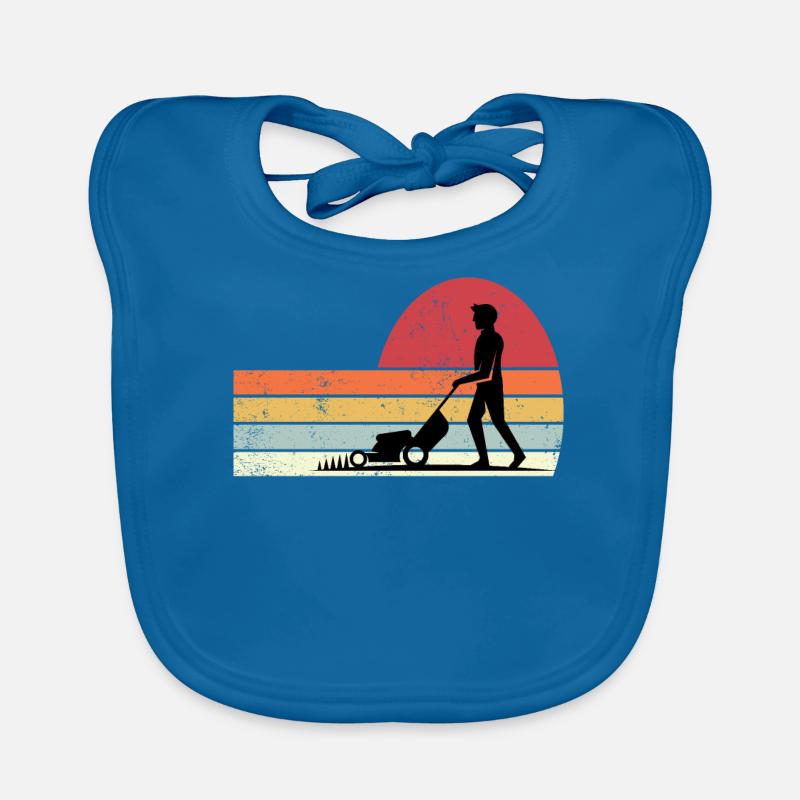 Lawn mower Organic Baby Bibs