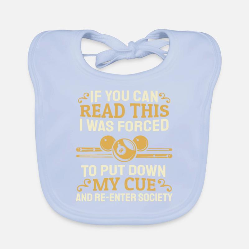 Billard Baby Bio-Lätzchen