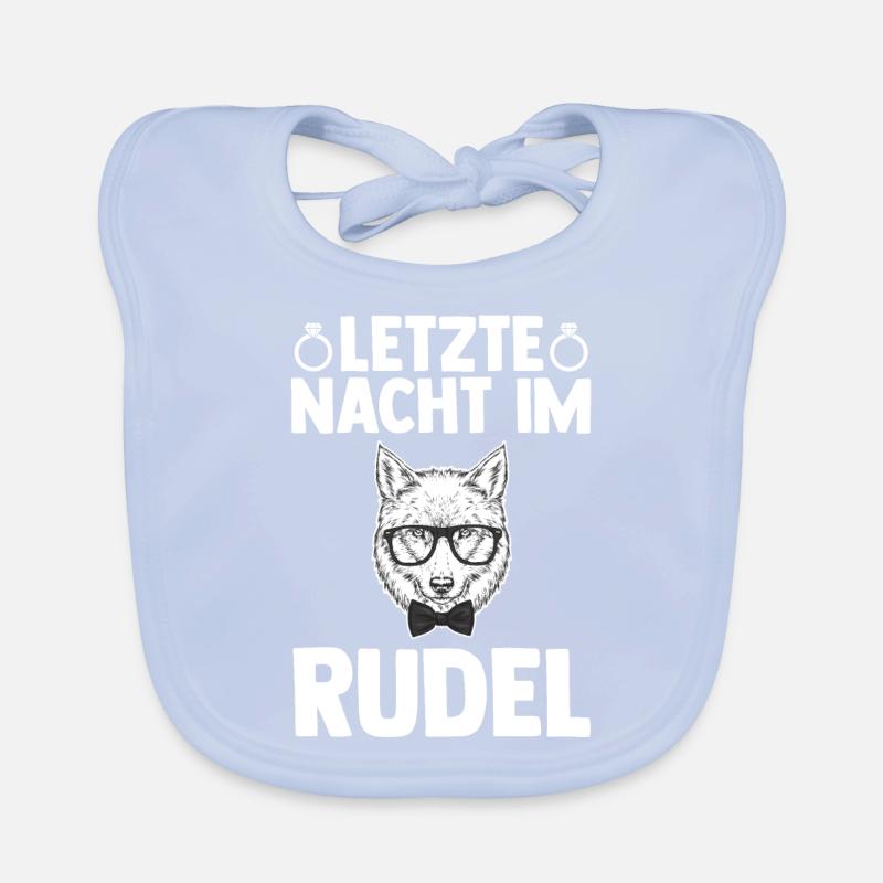 Bräutigam Junggesellenabschied Baby Bio-Lätzchen