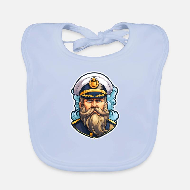 Matrose Alter Mann Baby Bio-Lätzchen