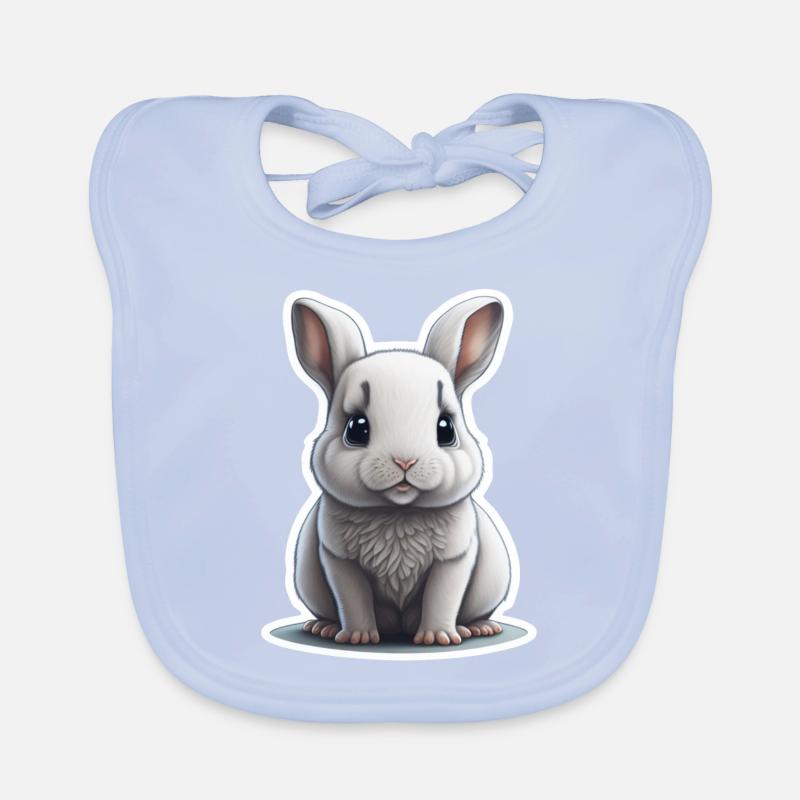 Rabbit Rabbit Bunny Floppy Ear Organic Baby Bibs