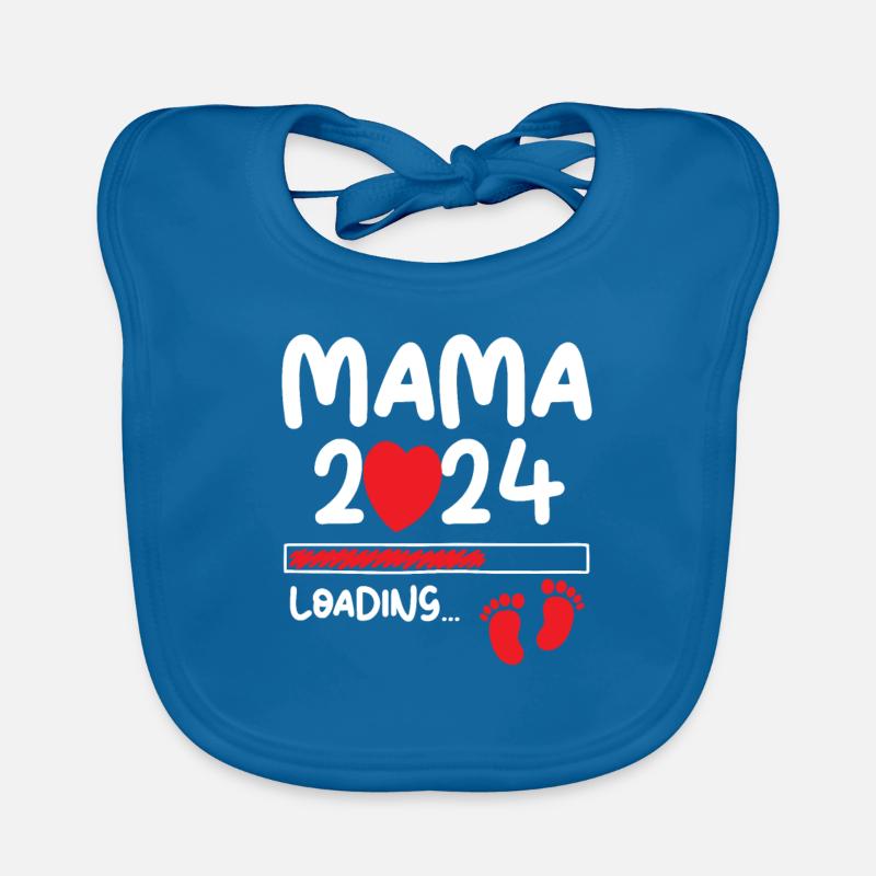 Mama Loading 2024 Baby Bio-Lätzchen