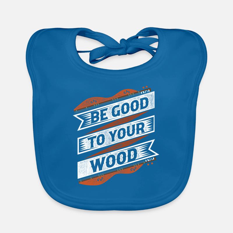 Dulcimer Dulcimore Be Good o Your Wood Organic Baby Bibs