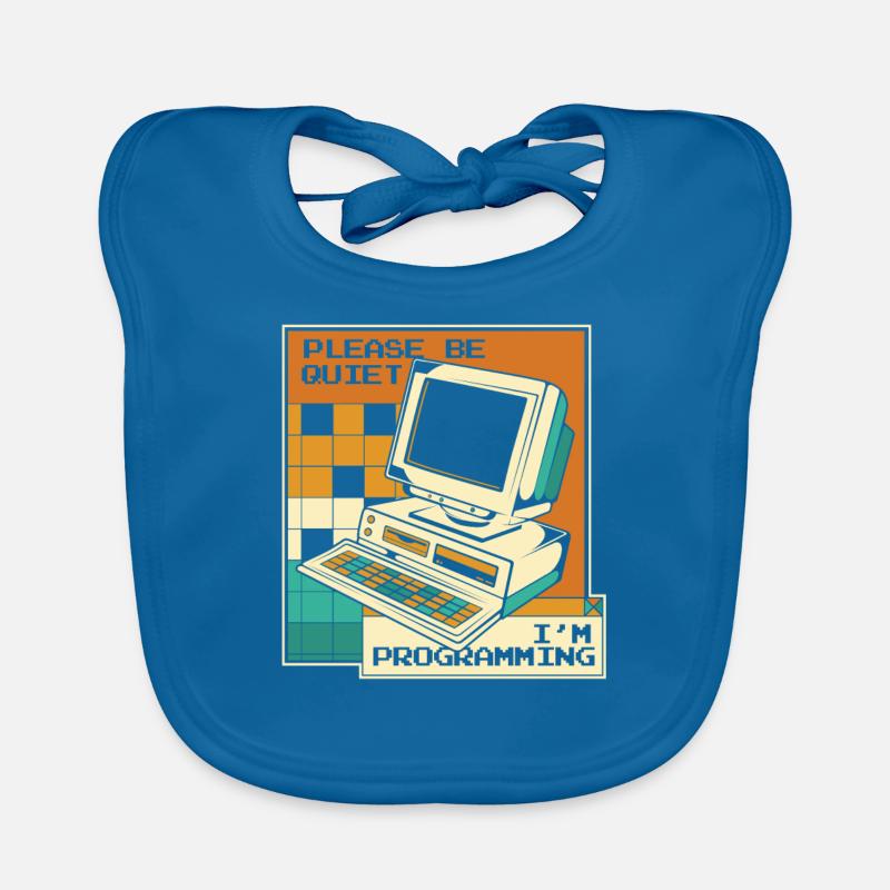Please Be Quiet Softwareingenieur Developer Baby Bio-Lätzchen