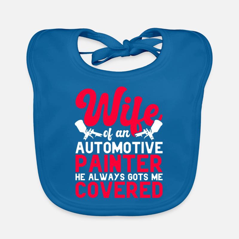 Vehicle Painter Car Painter Organic Baby Bibs