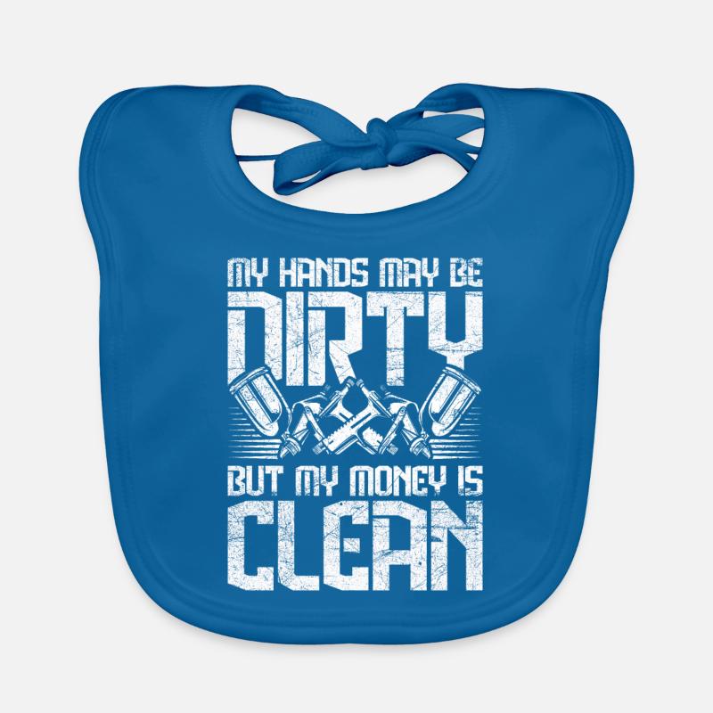 Vehicle Painter Car Painter Organic Baby Bibs