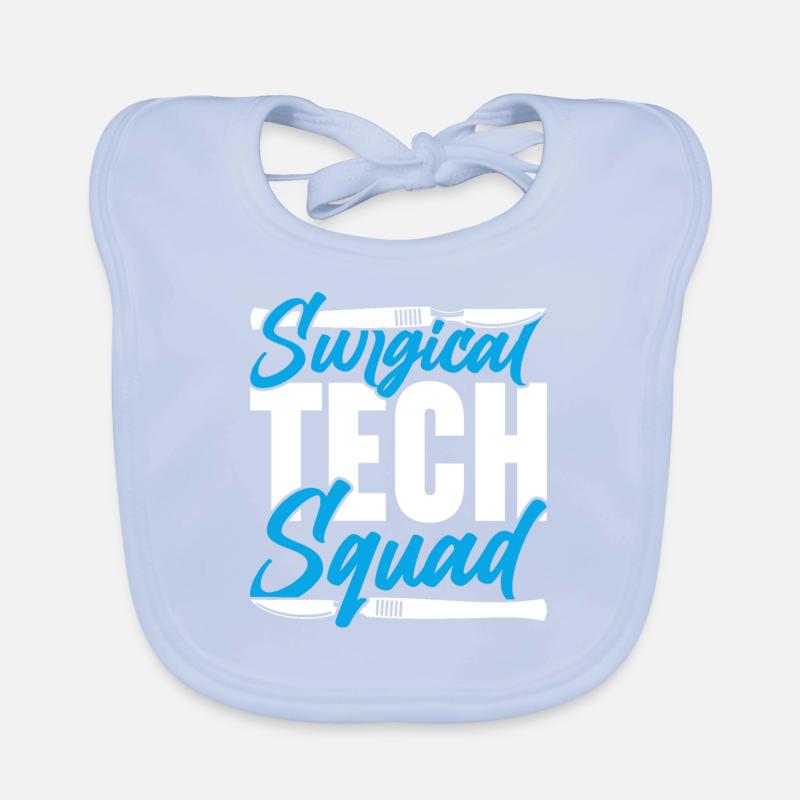 Chirurgischer Assistent Surgical Tech Squad Baby Bio-Lätzchen