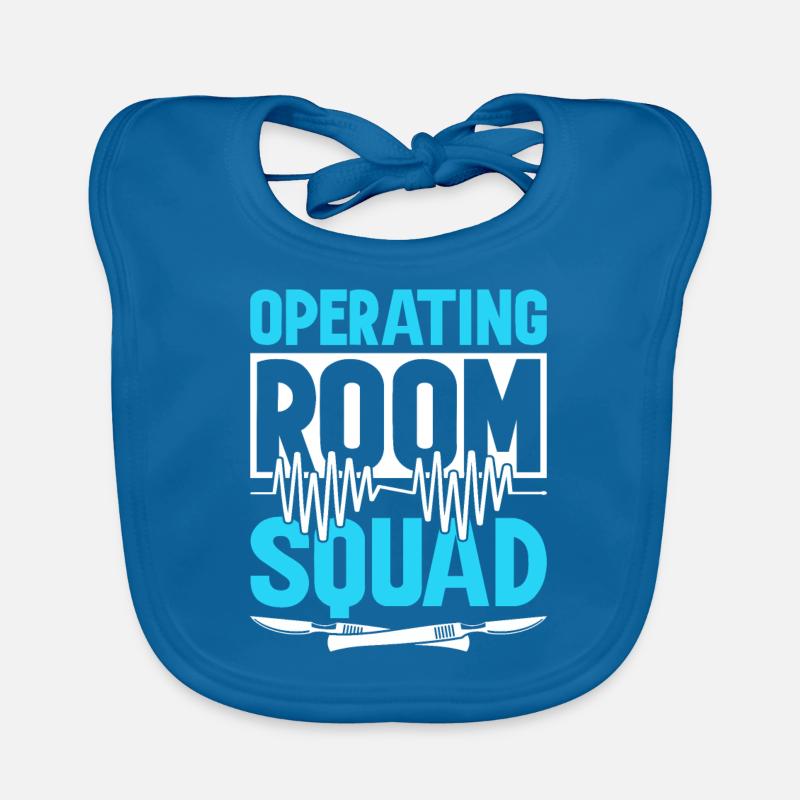 Chirurgischer Assistent Operating Room Squad Baby Bio-Lätzchen